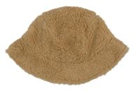 Hnědý huňatý klobouk C&A