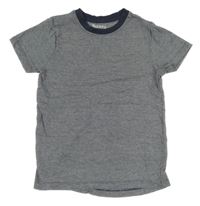 Tmavomodré pruhované tričko Nutmeg