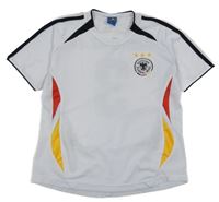 Bílé fotbalové tričko - Deutschland