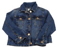 Tmavomodrá riflová bunda Denim Co.
