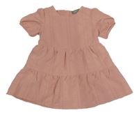 Světlerůžové vzorované šaty Primark