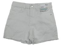 Nové - bílé riflové kraťasy Denim Co.