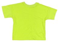 Neonově žluté tričko George