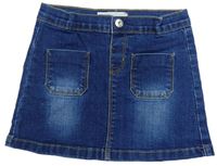 Tmavomodrá riflová sukně zn. 365 Denim