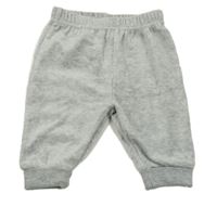 Šedé sametové tepláky Ergee