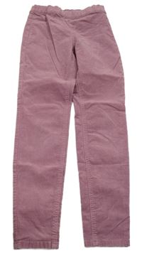 Fialové elastické manšestráky H&M