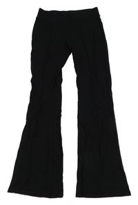 Černé flare legíny H&M