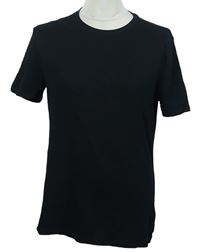 Pánské černé muscle fit tričko New Look 