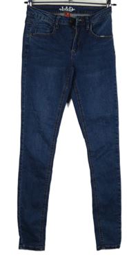 Dámské tmavomodré skinny rifle Chicorre 