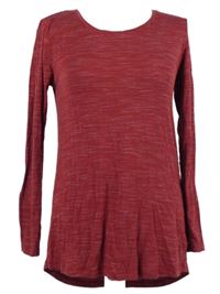 Dámské červené melírované triko C&A