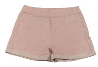 Světlerůžové riflové kraťasy H&M