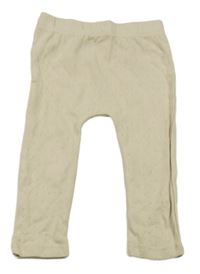 Světlebéžové spodní kalhoty Zara