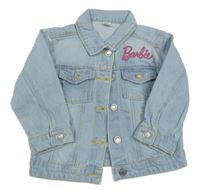 Světlemodrá riflová bunda s nápisem LC Waikiki