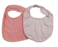 2x růžový bryndák 