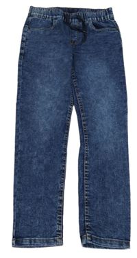 Modré šisované teplákové rifle DESTINATION