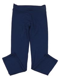 Tmavomodré spodní legíny