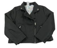 Černá koženková bunda Kiki&Koko