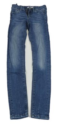 Modré teplákové skinny rifle Name it