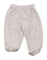 Světlerůžové sametové polodupky C&A