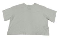 Bílé crop tričko H&M