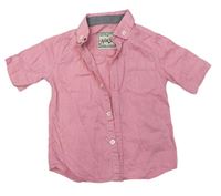 Růžová melírovaná košile Next