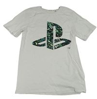 Bílé tričko PlayStation H&M