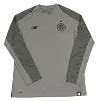 Šedé funkční fotbalové triko The Celtic FC New Balance