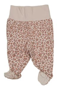 Světlerůžovo-růžovo-šedé vzorované polodupky Pom Pom