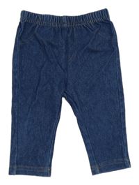 Tmavomodré legíny riflového vzhledu Primark