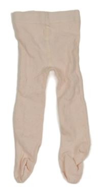Světlerůžové punčocháče Mothercare