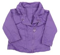 Fialový riflový jarní křivák  