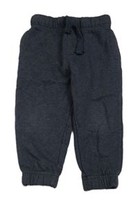 Tmavomodro/šedé melírované tepláky George