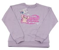 Nové - levandulová teplá mikina s Angelou PRIMARK