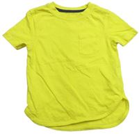 Žluté tričko s kapsičkou George