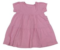 Růžové bavlněné šaty Primark