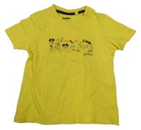 Hořčicové tričko se zvířaty Lupilu