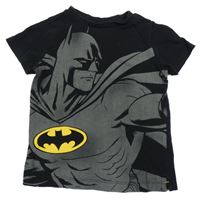 Černo-tmavošedé tričko s Batmanem DC