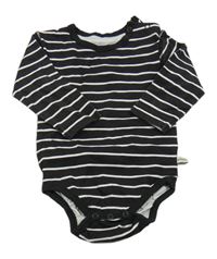 Černo-bílé pruhované body 