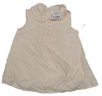 Nové - Světlerůžová lehká šatová tunika s límečkem Next