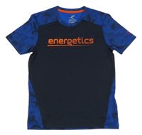 Tmavomodro-modré sportovní tričko Energetics