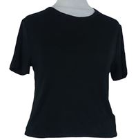 Dámské černé crop tričko Primark 