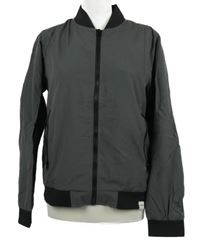 Pánský šedý šusťákový jarní bomber Lee Cooper 