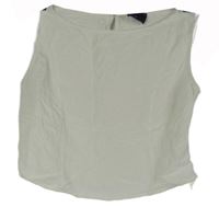 Dámský bílý crop top Asos 