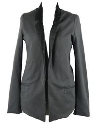 Dámské tmavošedo-černé sako Tigerhill 