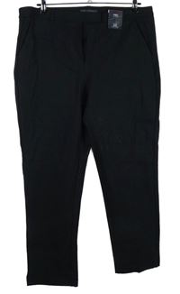 Nové - Dámské černé slim kalhoty M&S