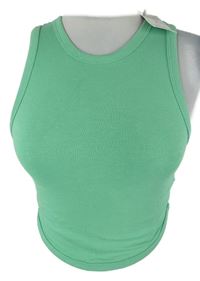 Nové - Dámský zelený crop top Primark 