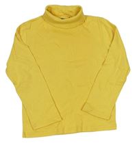 Žluté triko s rolákem