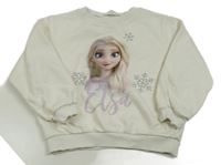 Bílá mikina s Elsou H&M