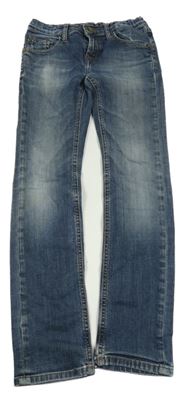 Tmavomodré slim rifle 