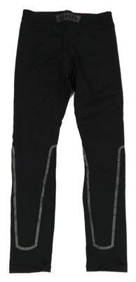 Černé sportovní legíny Decathlon